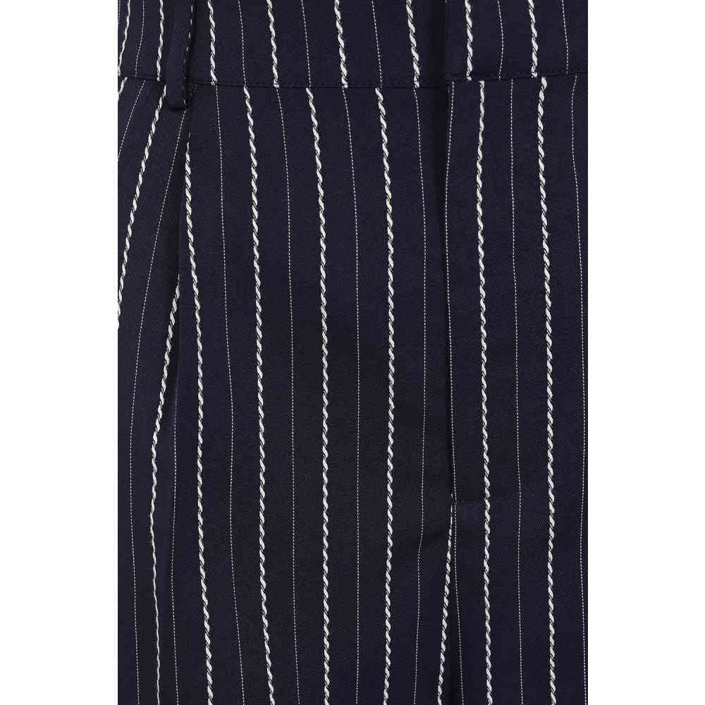 Banned - Martha Sail Stripe Pants standard fit - Blue
